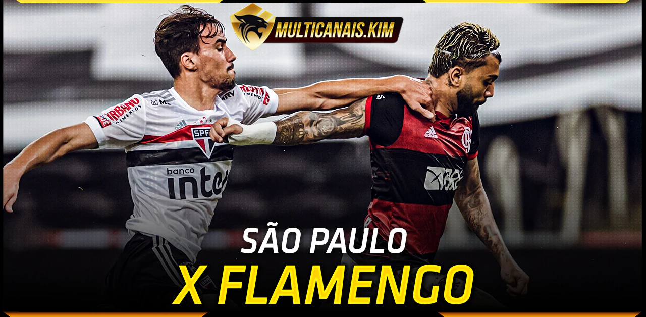 São Paulo x Flamengo  Um confronto dramático