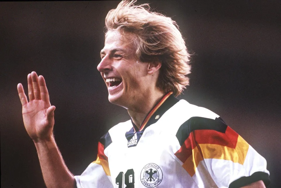 Jurgen Klinsmann (Alemanha) - Habilidade de Drible e Finalização Fina